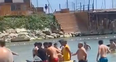 İstanbul- Büyükçekmece'de boğulma tehlikesi geçiren genç yaşam mücadelesi veriyor