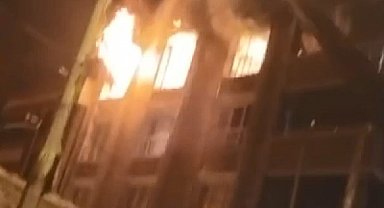 İstanbul - Gaziosmanpaşa'da 6 katlı binada yangın