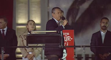 İstanbul - Özgür Özel, Saraçhane'de konuştu