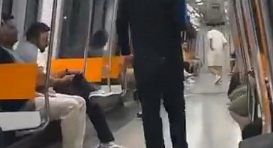 İstanbul - Sarıyer'de metroda elinde tüfekle gezen tavşan kostümlü kişi gözaltına alındı