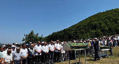 İstanbul'da oğulları tarafından öldürülen çift, Ordu'da toprağa verildi