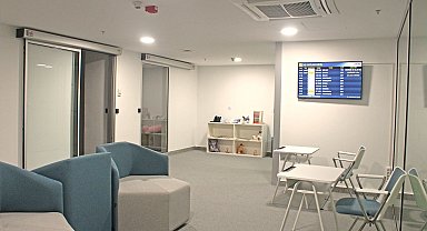 İzmir Adnan Menderes'te 'Sessiz Oda' hizmete açıldı