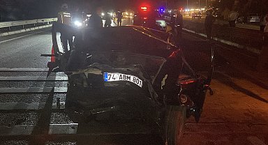 Karabük'te 1 kişinin öldüğü kazada alkollü sürücü tutuklandı