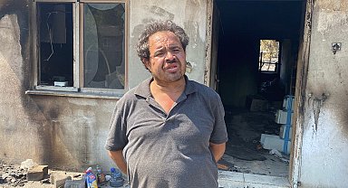 Karabük'teki orman yangınında evleri zarar görenler konteynerlere yerleşiyor