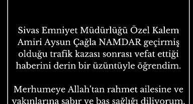 Kayseri'de kamyonla çarpışan otomobildeki 2 polisten başkomiser kurtarılamadı