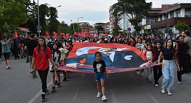 Kırıkkale'de '15 Temmuz' yürüyüşü
