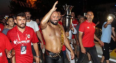 Kırkpınar başpehlivanı Okulu, hamam geleneğini bozmadı