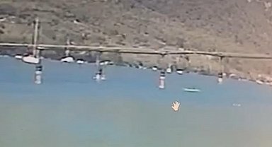 Kürek sörfü yaparken suya düşen Tarakçı'yı arama çalışmalarında 2'nci gün; denize açılmaları kamerada