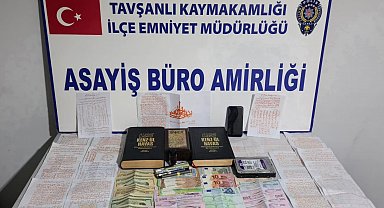 Kütahya'da üfürükçü operasyonu; 9 gözaltı