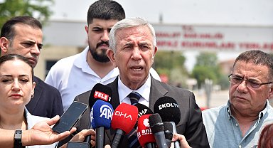 Mansur Yavaş, cezaevindeki Muhittin Böcek'i ziyaret etti