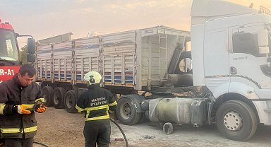 Mardin'de TIR'ın yakıt deposu patladı: 7 yaralı