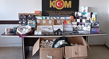 Mersin'de kaçak telefon operasyonu: 12 şüpheliden 2'si tutuklandı