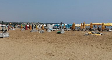 Mersin'de sıcak hava ve yüksek nem bunaltıyor