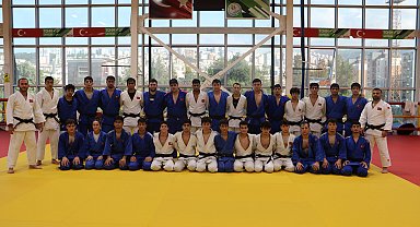 Milli judocuların şampiyonluk hazırlığı TOHM'da devam ediyor