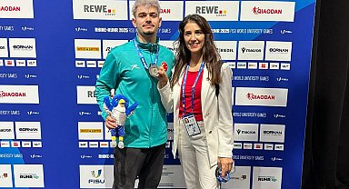 Milli tekvandocu Muhammed'den gümüş madalya