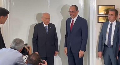 MİT Başkanı Kalın, Bahçeli'yi ziyaret etti