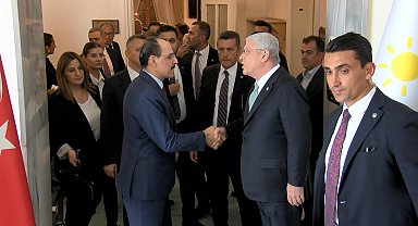 MİT Başkanı Kalın, İYİ Parti'yi ziyaret etti