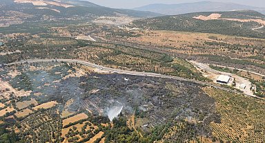 Muğla'da tarım arazisinde yangın
