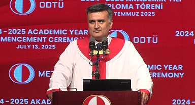 ODTÜ'de mezuniyet töreni düzenlendi