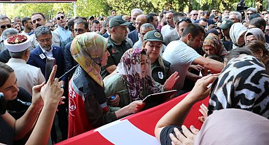 Orman şehidi Dereli, son yolcuğuna uğurlandı