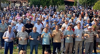 Orman yangınlarının sürdüğü Karabük'te yağmur duası