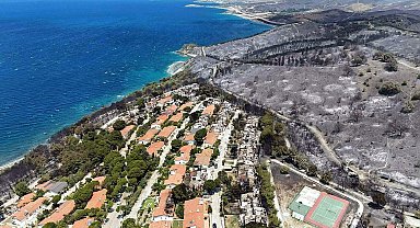 Ormanların yandığı alanlarda heyelan riski