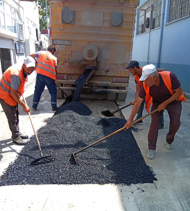 Osmangazi Belediyesi’nden Yol Seferberliği