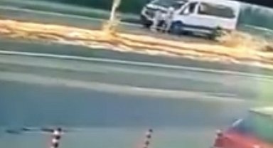 Otomobilin çarptığı Hiranur, ağır yaralandı