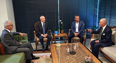 Özgür Özel'den Kılıçdaroğlu'na taziye ziyareti