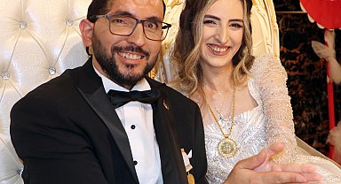 Patlamada sol yanı felç kalan gazi, 14 yıllık sevgilisiyle dünyaevine girdi