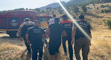 Pülümür Nehri'nde akıntıyla sürüklenen 2 arkadaştan 1'i boğuldu