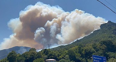 Sakarya Geyve'de yeni orman yangını