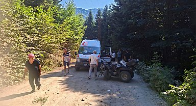 Sakarya'da, takla atan ATV'nin sürücüsü öldü