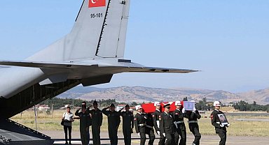 Şehit Kuşak'ın cenazesi Balıkesir'e getirildi