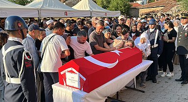 Şehit orman işçisi Kocaman, Eskişehir'de son yolculuğuna uğurlandı