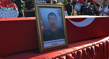 Şehit Sözleşmeli Er Yeşildemir, son yolculuğuna uğurlandı