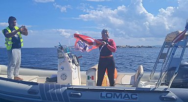Sinem Serinkan, Manhattan 20 Bridges Swim parkurunda Türkiye'yi temsil etti