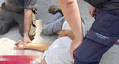 Tamircileri izlerken takozun kayması sonucu başı damper kapağına sıkışan şoför öldü