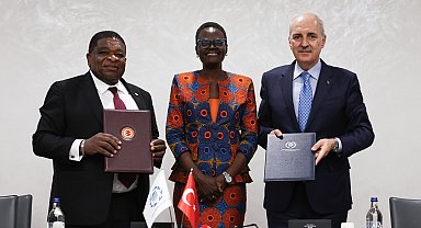 TBMM Başkanı Kurtulmuş, PAB Başkanı Ackson ve PAB Genel Sekreteri Chungong ile görüştü