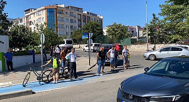 Tekirdağ'da iki ayrı kazada bisikletli 2 çocuk yaralandı