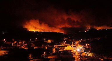 Tekirdağ'da orman yangını; alevler Çanakkale sınırına geçti