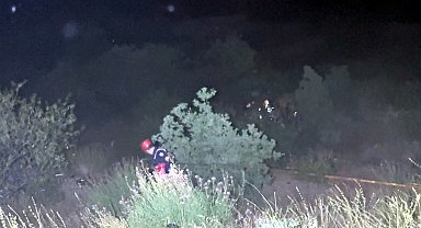 Tokat'ta motosikletli, 35 metrelik uçuruma yuvarlanıp ağır yaralandı