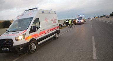 Tokat'ta otomobil takla attığ: 4 yaralı