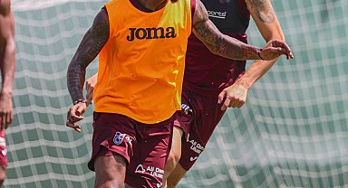 Trabzonspor günün ilk çalışmasını gerçekleştirdi