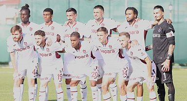 Trabzonspor kampın son maçında Ümraniyespor'la karşılaşacak