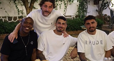 Trabzonspor'da teknik heyet ve futbolcular yemekte bir araya geldi