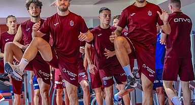 Trabzonspor'da yeni sezon hazırlıkları sürüyor