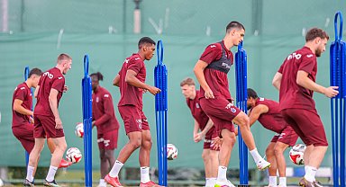 Trabzonspor'da yeni sezon hazırlıkları sürüyor