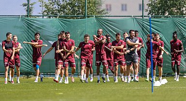 Trabzonspor'da yeni sezon hazırlıkları sürüyor