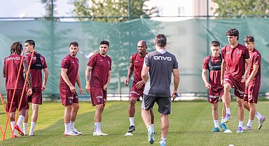 Trabzonspor'da yeni sezon hazırlıkları sürüyor